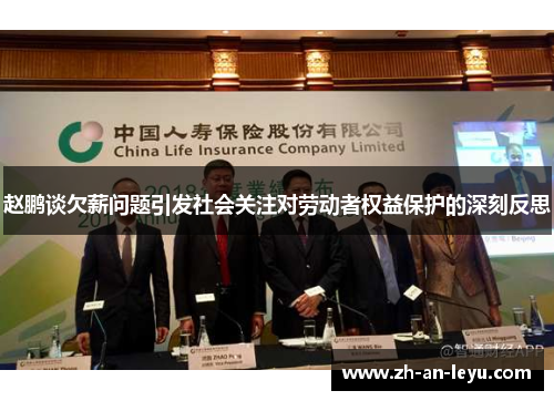 赵鹏谈欠薪问题引发社会关注对劳动者权益保护的深刻反思